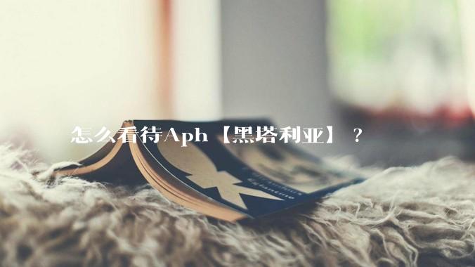 怎么看待Aph【黑塔利亚】?
